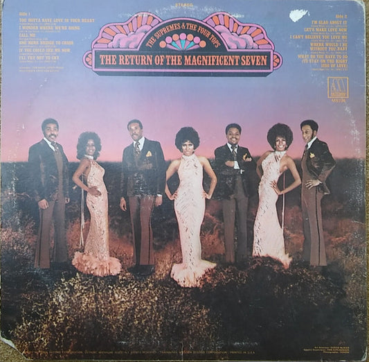 The Supremes & The Four Tops - The Return Of The Magnificent Seven - LP 2