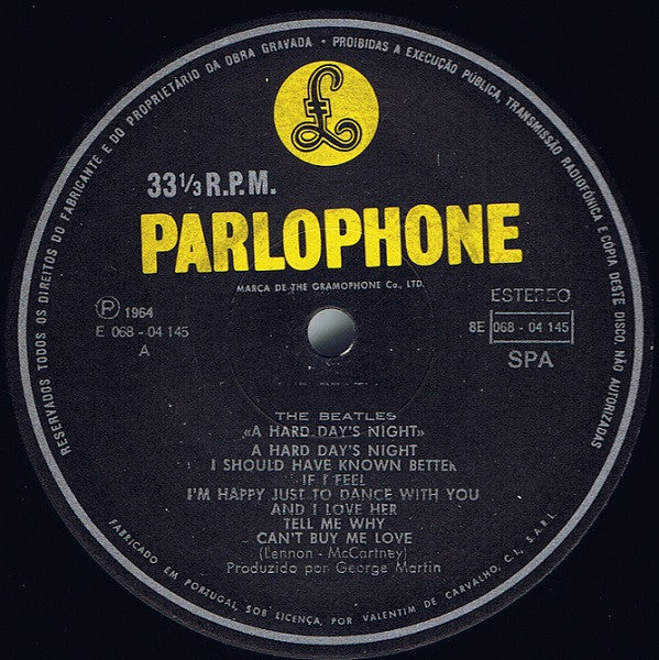 The Beatles - A Hard Day's Night - LP 3
