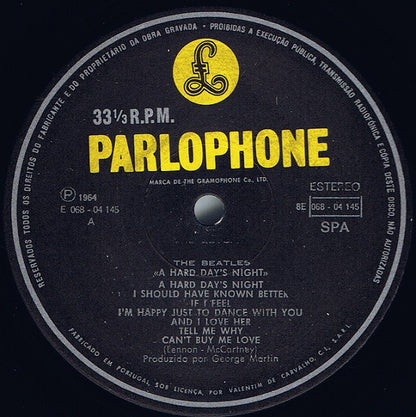The Beatles - A Hard Day's Night - LP 3