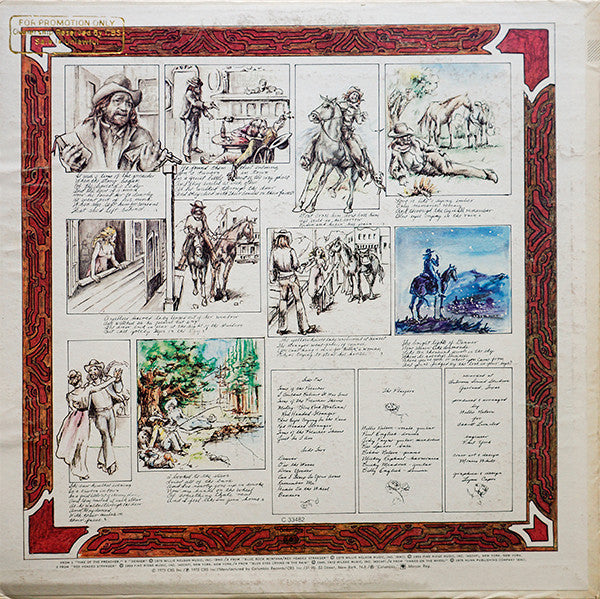 Willie Nelson - Red Headed Stranger - LP 2