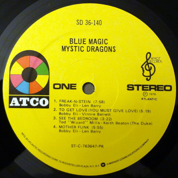 Blue Magic - Mystic Dragons - LP 3