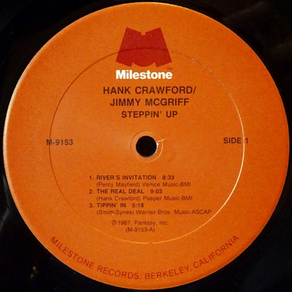 Hank Crawford / Jimmy McGriff - Steppin' Up - LP 3