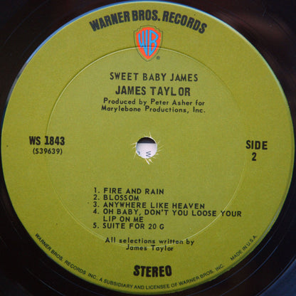 James Taylor - Sweet Baby James - LP 4