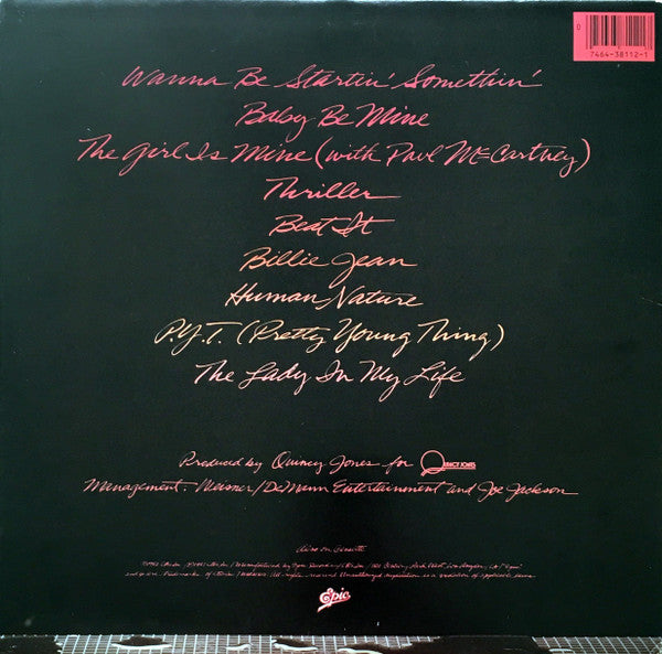 Michael Jackson - Thriller - LP 3