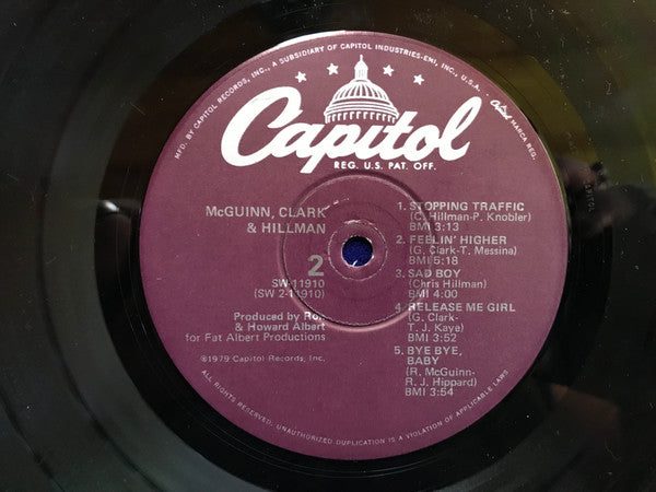 McGuinn, Clark & Hillman - McGuinn, Clark & Hillman - LP 4