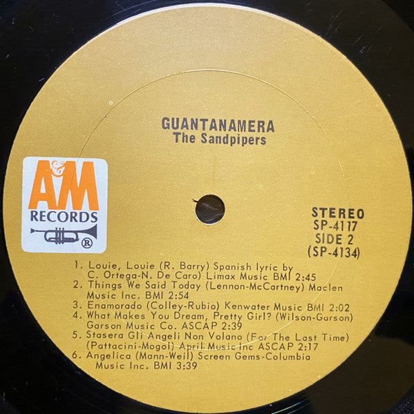 The Sandpipers - Guantanamera - LP 4