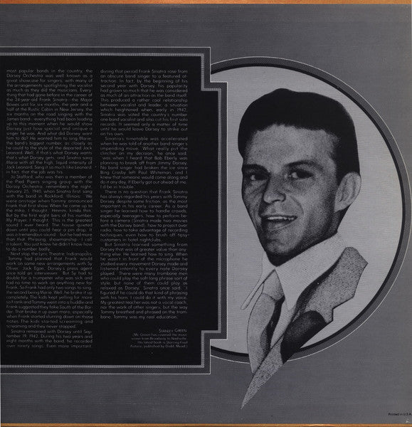 Tommy Dorsey And His Orchestra With Vocals By Frank Sinatra - I'll See You In My Dreams - LP 3