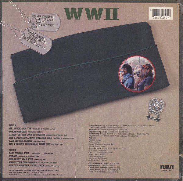 Waylon And Willie - WWII - LP 2