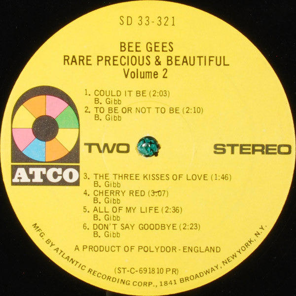 Bee Gees - Rare, Precious & Beautiful Volume 2 - LP 4