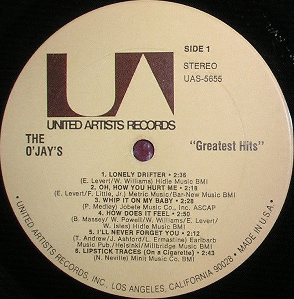 The O'Jays - The Greatest Hits - Vinyl, LP, Compilation 3