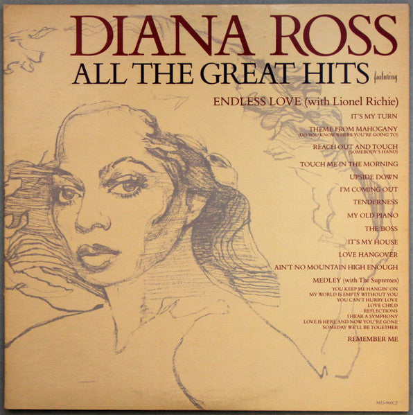 Diana Ross - All The Great Hits - LP