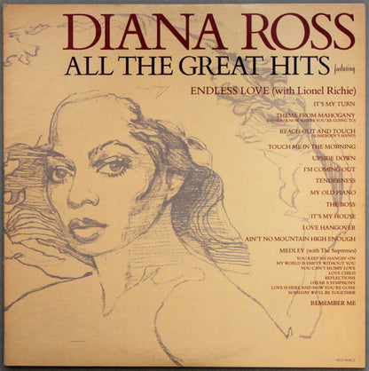 Diana Ross - All The Great Hits - LP