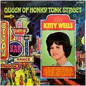 Kitty Wells - Queen of Honky Tonk Street - LP