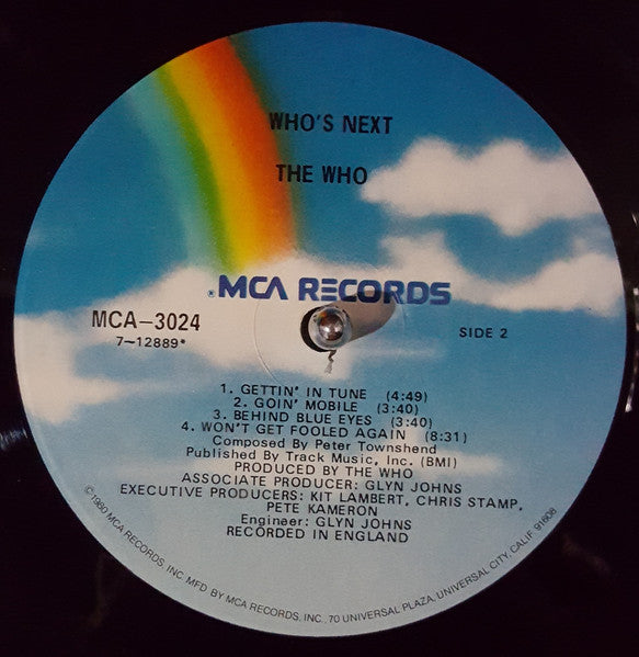 The Who - Who's Next - LP 4