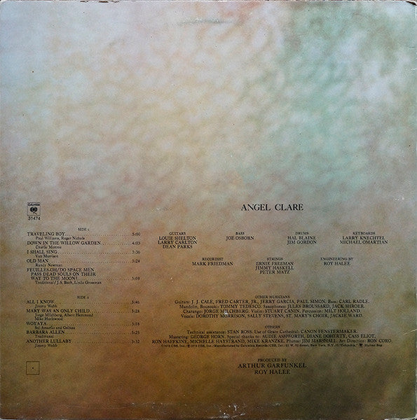 Garfunkel - Angel Clare - LP 2