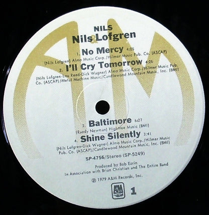 Nils Lofgren - Nils - LP 3