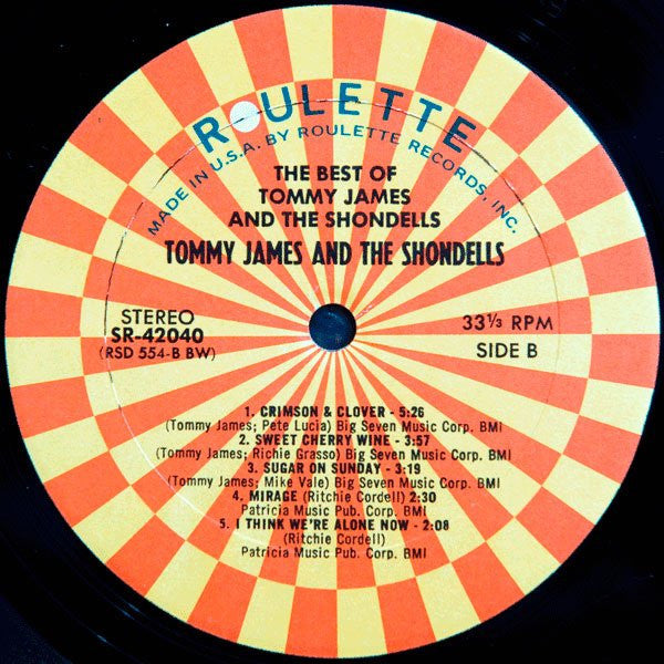 Tommy James & The Shondells - The Best Of Tommy James & The Shondells - LP 5