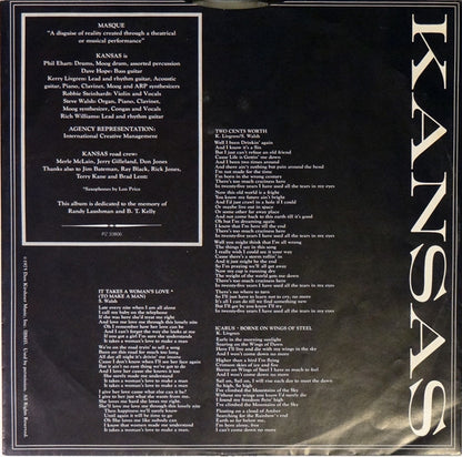 Kansas - Masque - LP 3
