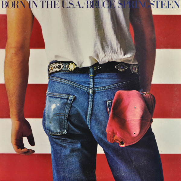 Bruce Springsteen - Born In The USA - VINTAGE vinyl record for sale