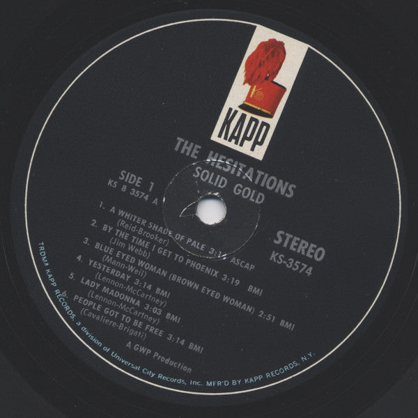 The Hesitations - Solid Gold - LP 3