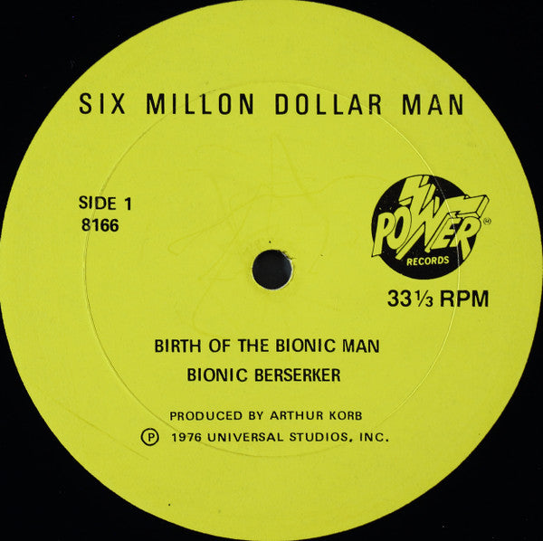 The Six Million Dollar Man - The Six Million Dollar Man (Hear 4 Exciting New Stories) - LP 3