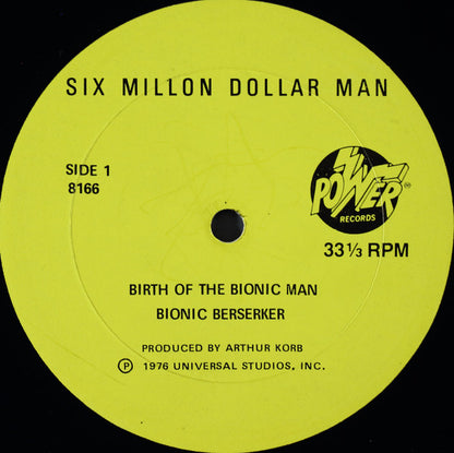 The Six Million Dollar Man - The Six Million Dollar Man (Hear 4 Exciting New Stories) - LP 3