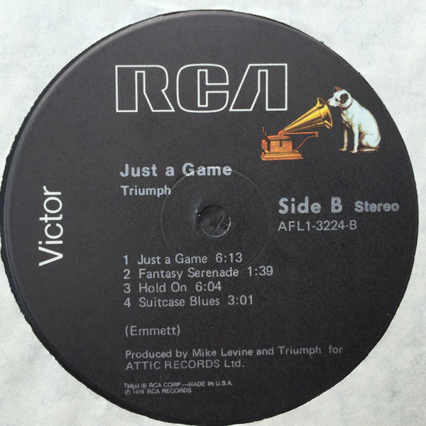 Triumph - Just A Game - LP 5