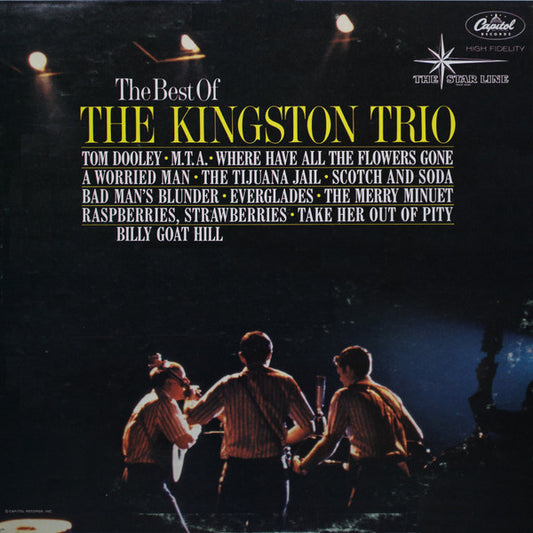 The Kingston Trio - The Best of the Kingston Trio - VINTAGE vinyl record for sale