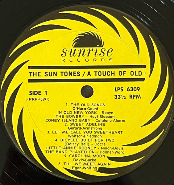 The Suntones - A Touch Of Old - LP 3