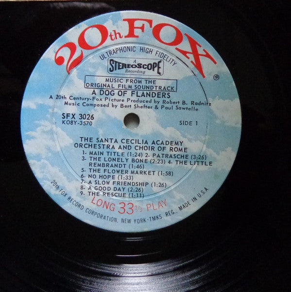 Paul Sawtell, Bert Shefter - A Dog Of Flanders - LP 3