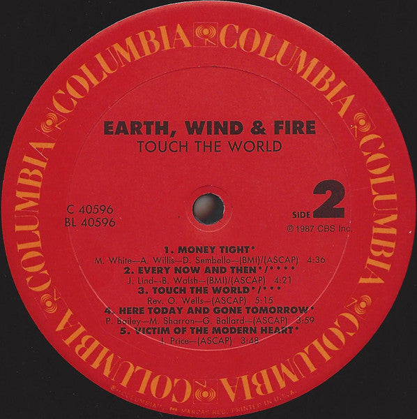 Earth, Wind & Fire - Touch The World - LP 4