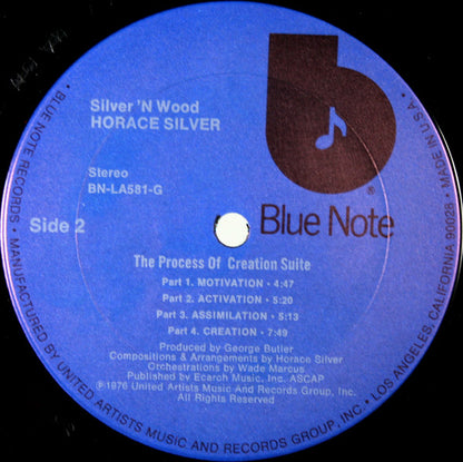 Horace Silver - Silver 'N Wood - LP 4