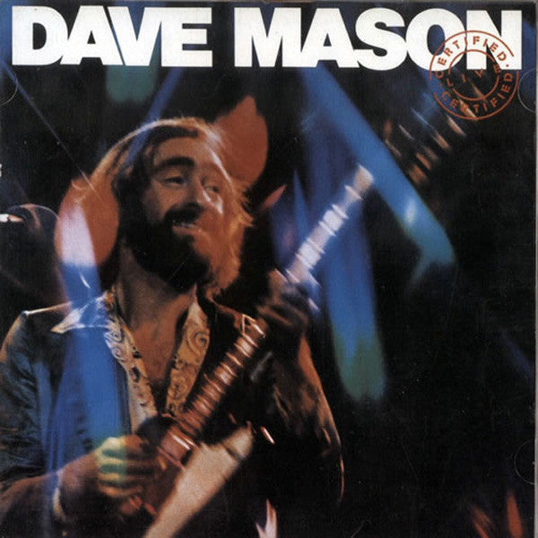 Dave Mason - Certified Live - VINTAGE vinyl record for sale