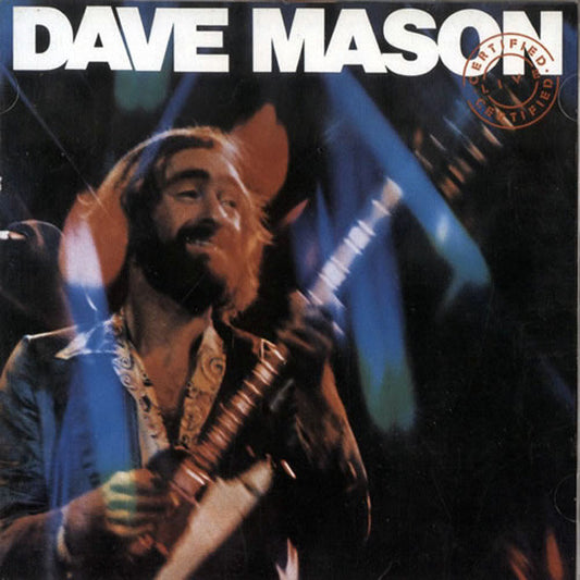 Dave Mason - Certified Live - VINTAGE vinyl record for sale