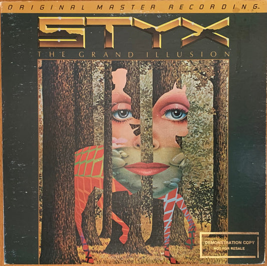 Styx - The Grand Illusion Original Master Recording - VINTAGE vinyl record for sale