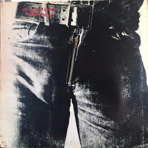 The Rolling Stones - Sticky Fingers - VINTAGE vinyl record for sale