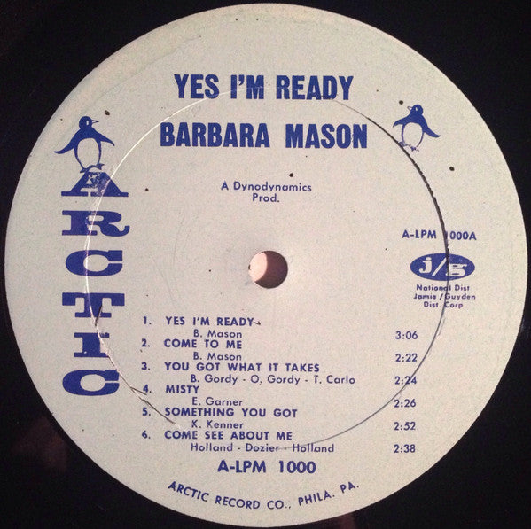 Barbara Mason - Yes, I'm Ready - LP 3