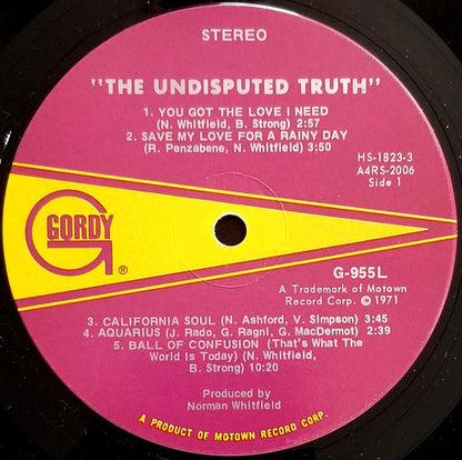 The Undisputed Truth - The Undisputed Truth - LP 3