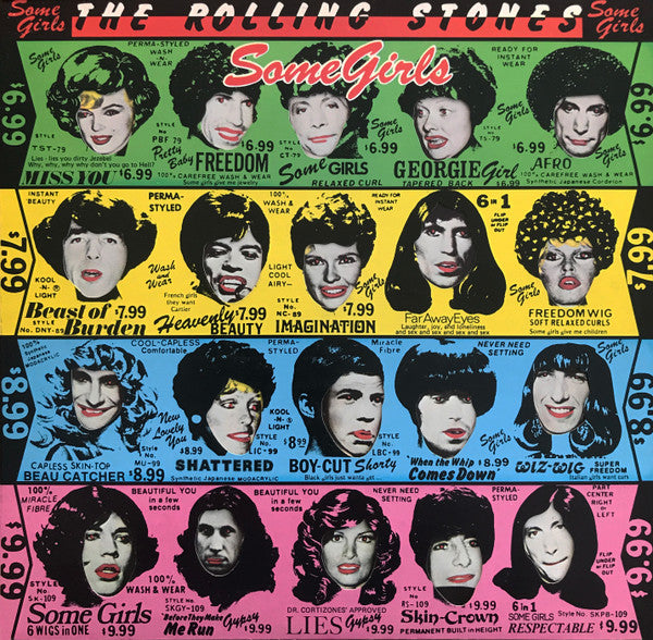 The Rolling Stones - Some Girls - VINTAGE vinyl record for sale