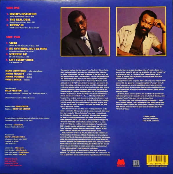 Hank Crawford / Jimmy McGriff - Steppin' Up - LP 2