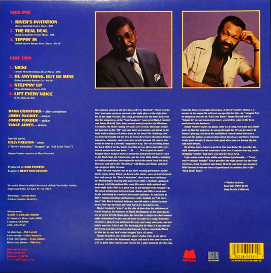 Hank Crawford / Jimmy McGriff - Steppin' Up - LP 2