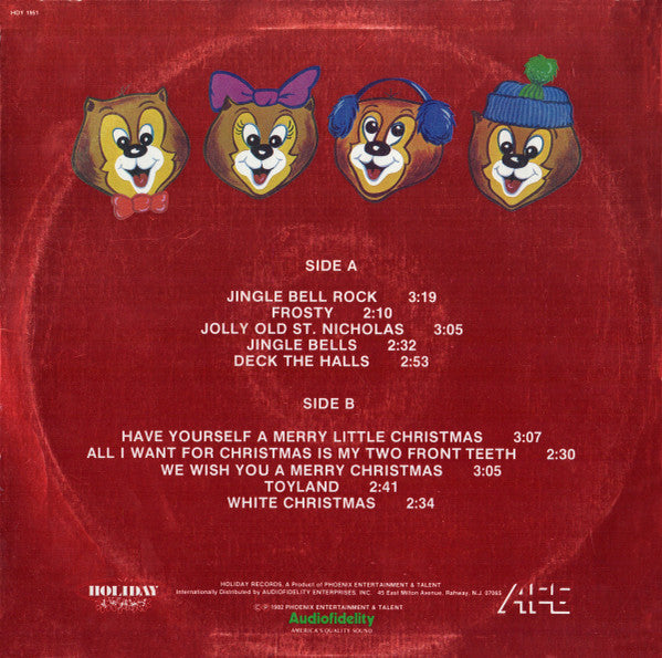 The Happy Chipmunks - More Christmas Fun With The Happy Chipmunks - LP 2