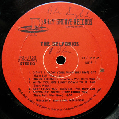 The Delfonics - The Delfonics - LP 3