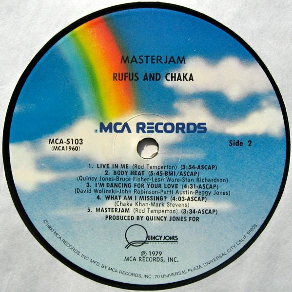 Rufus & Chaka - Masterjam - LP 5