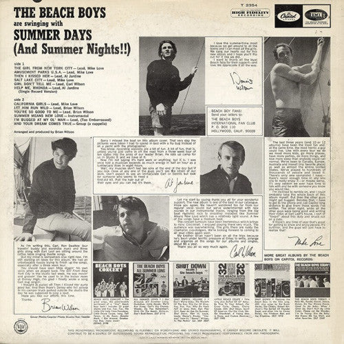The Beach Boys - Summer Days (And Summer Nights!!) - LP 2