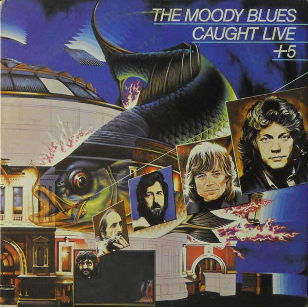 The Moody Blues - Caught Live + 5 - 2xLP