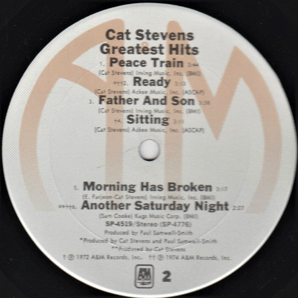 Cat Stevens - Greatest Hits - LP 3
