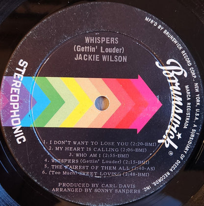 Jackie Wilson - Whispers - LP 3