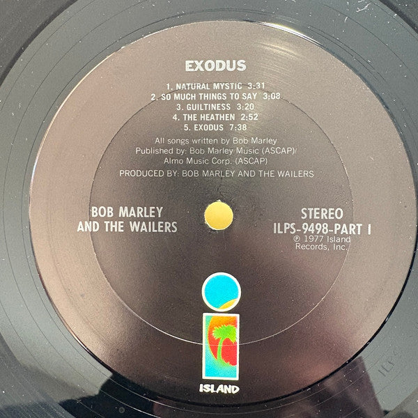 Bob Marley & The Wailers - Exodus - LP 3