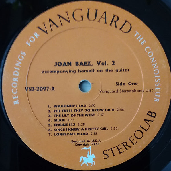 Joan Baez - Joan Baez Vol. 2 - LP 3